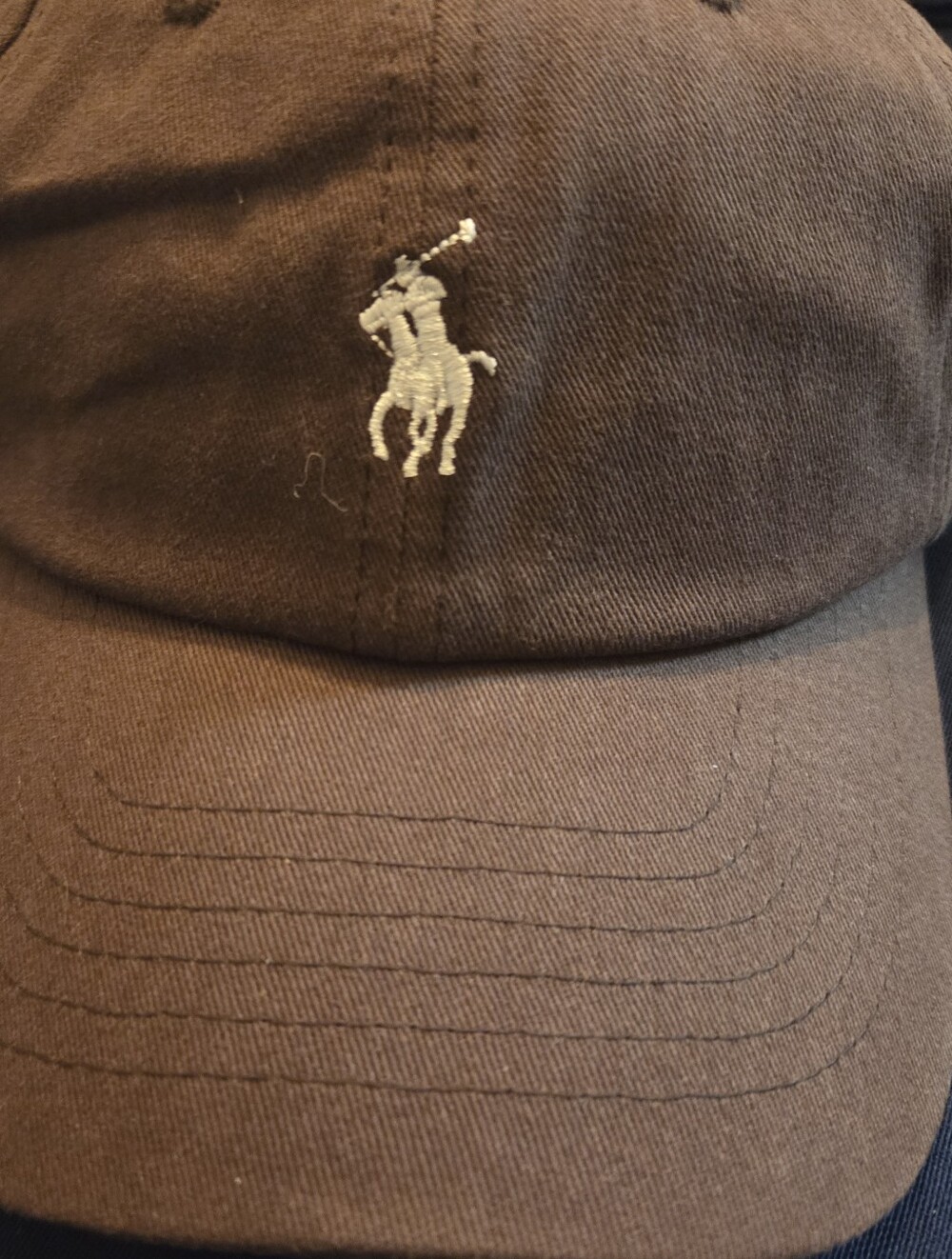 Polo Ralph Lauren Chocolate Brown Adjustable Dad Hat - Picture 2 of 8